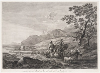 KG 15243
<br/>
De avond
<br/>
<em>Boydell, John (1719 - 1804)</em>